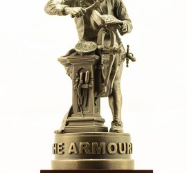 The Armourer Statue - Front View