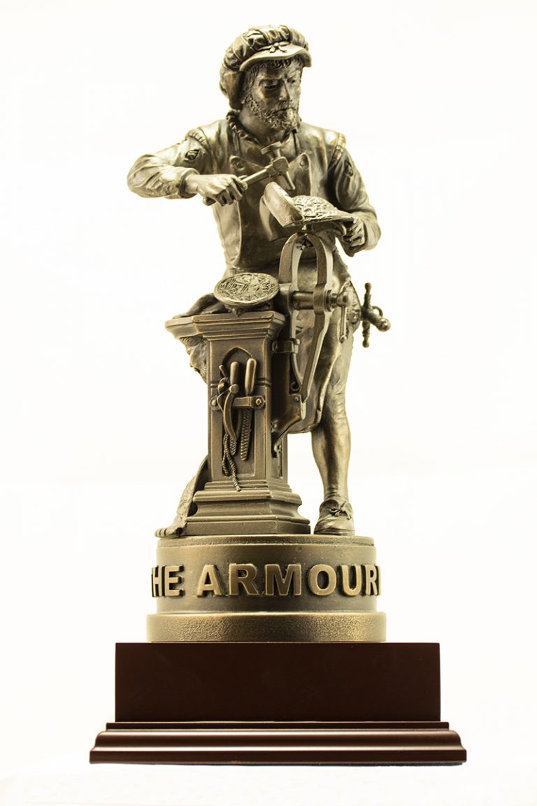 The Armourer Statue - Front View