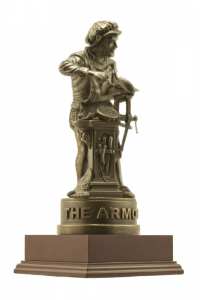The Armourer Statue Front Right